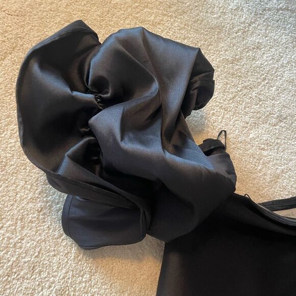 Sachin + Babi Black High-Low A-Line Mini Skirt - Picture 3 of 4